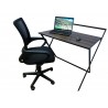 PRACTICAL COMPUTER STUDY HOME OFFICE TABLE (HD-OT-029)-Brown