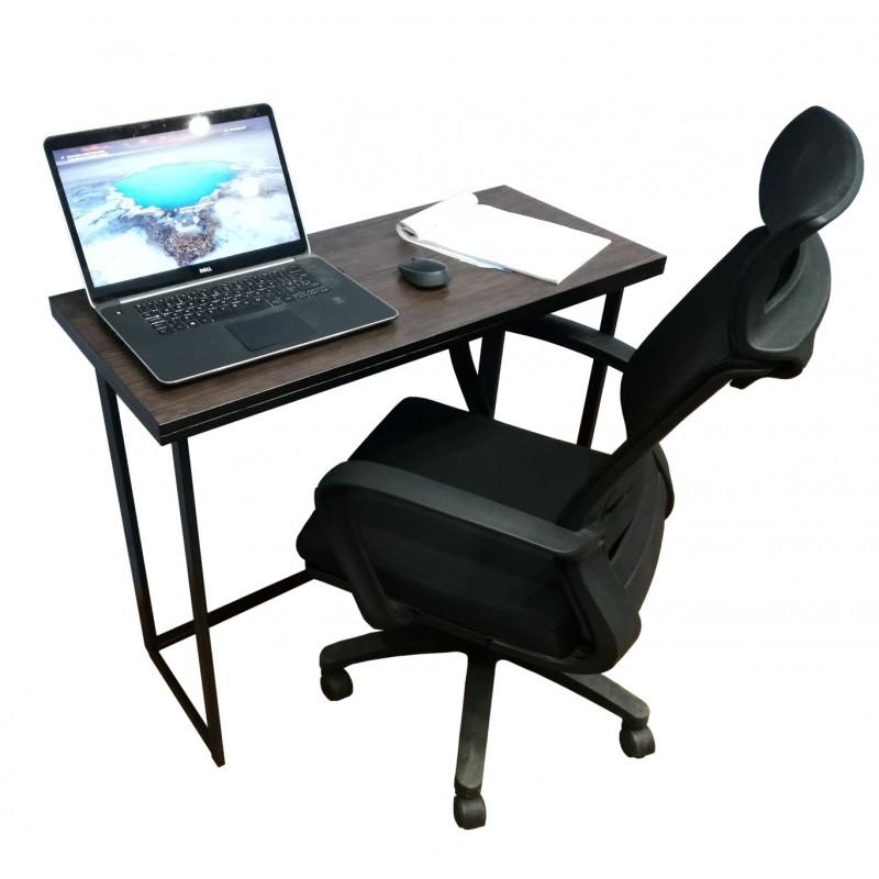 SMART FOLDING COMPUTER TABLE (HDOT022) Brown