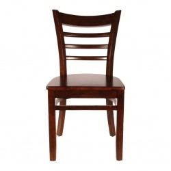 Cafe and restaurant dinner Chair Pure Solid Wood dark brown for sale in lahore
