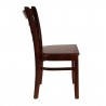 Cafe and restaurant dinner Chair Pure Solid Wood dark brown for sale in lahore