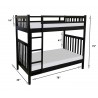 Pure Wood Solid Bunk Bed / Loft Bed for sale in Lahore