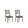Cafe and restaurant dinner Chair Pure Solid Wood natural wood color for sale in lahore