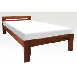 Pure Solid Wood Rusted Look Single Bed (HD-SBD-050)