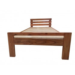 Toledo Pure Solid Wood Single Bed ( HD-SBD-050-H)