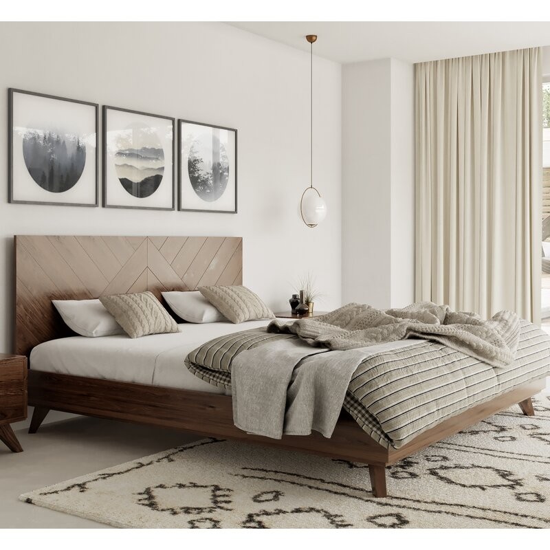 queen size bed Lahore for sale wooden dark brown modern stylish pictures images with price