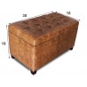 TUFTED STORAGE OTTOMAN online price in Pakistan Lahore