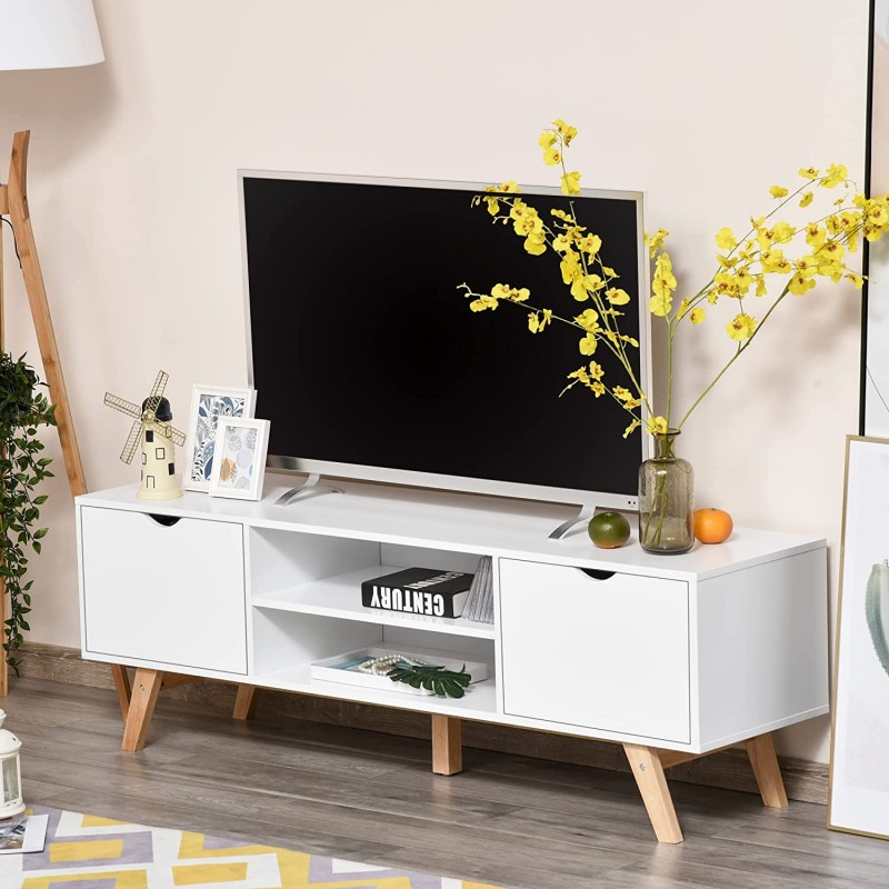 led lcd console tv unit for sale in Lahore White