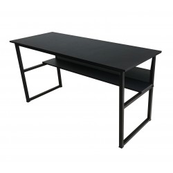 Computer study table with book shelf Lahore online black