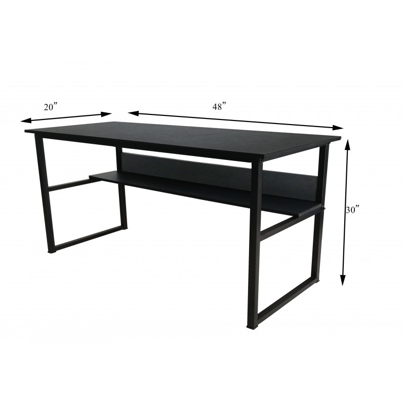 Computer Study Office Table with Book Shelf Home Design