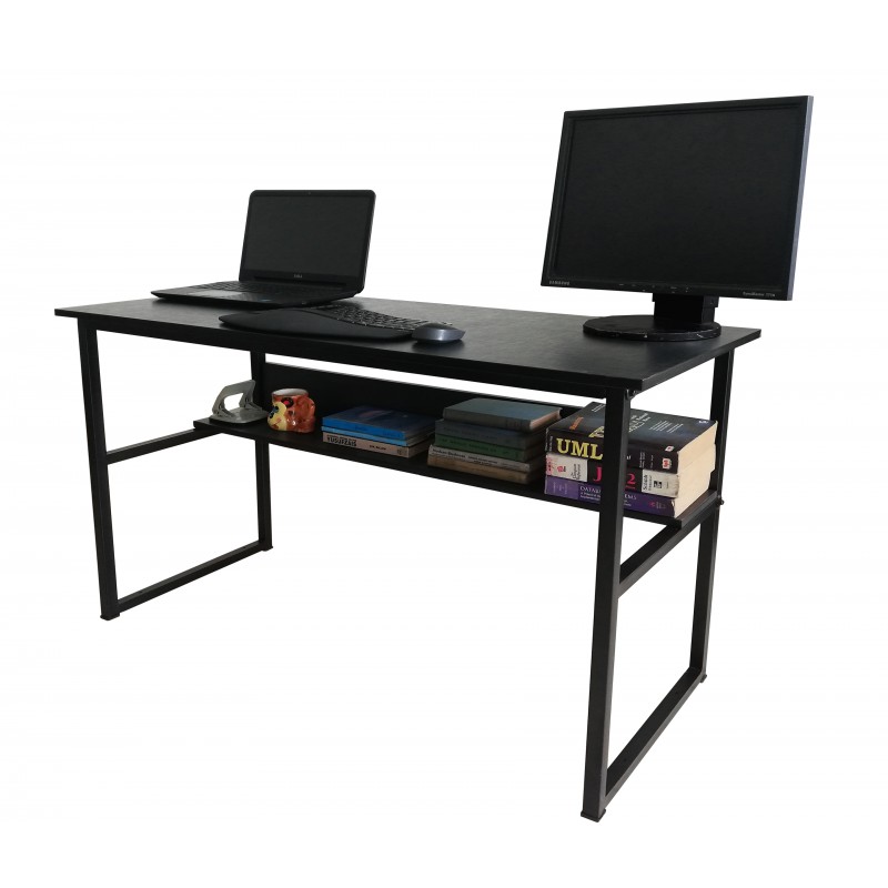 Computer Study Office Table with Book Shelf Home Design