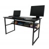 Computer study table with book shelf Lahore online brown