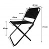 camping chair drama shooting chair folding directors chair with side table