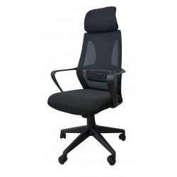 high back office chair with head rest price in Lahore