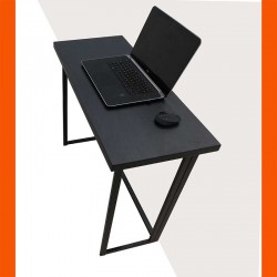 SMART LAPTOP STUDY TABLE (HD-OT-022-Charcoal Black)