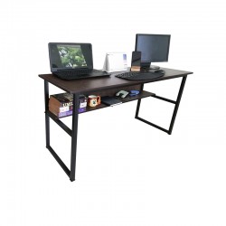 Computer Study Table with Book Shelf (HD-OT-043) Dark Brown