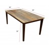 Dining table 6 person