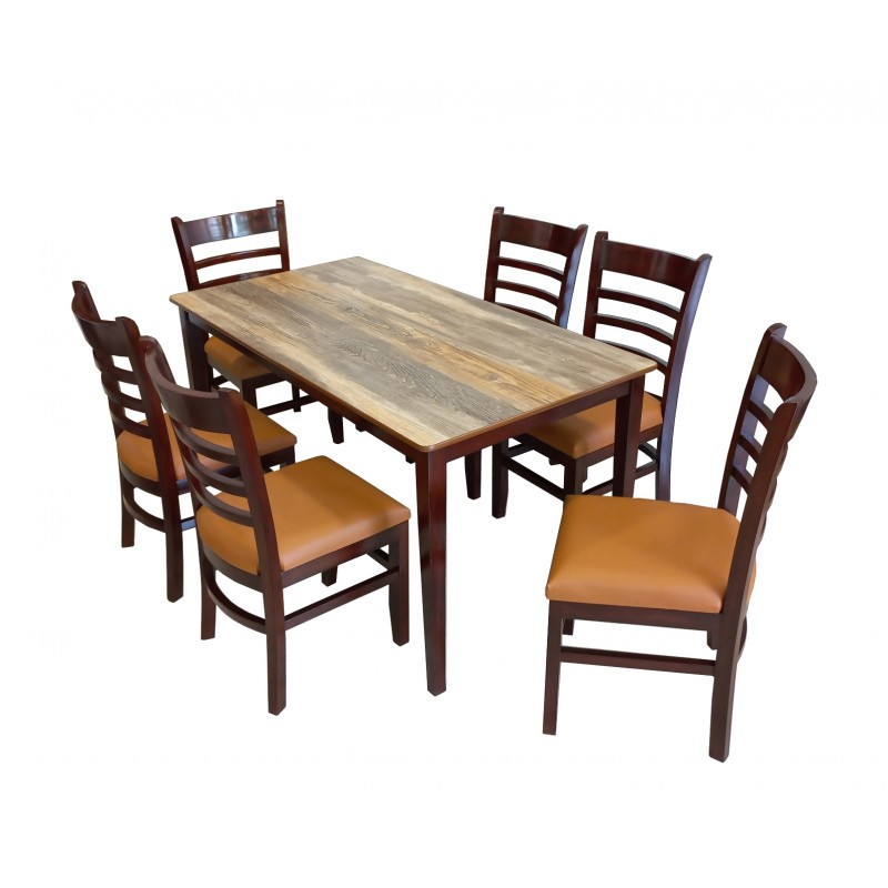 6 Seater Dining Table In La, Wood Dining Table Cost