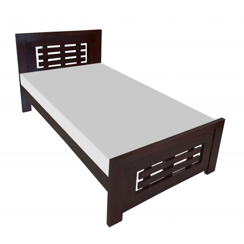 Designer single bed pure solid wood for sale in Lahore
