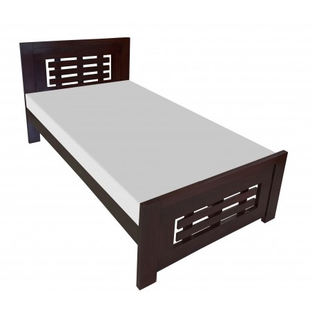 Designer single bed pure solid wood for sale in Lahore