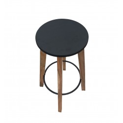 Wooden Bar stool for Home and Restaurant (HD-BRS-005)