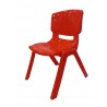 set of 4 kids plastic chair for sale high quality in Lahore red