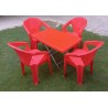 set of table and chairs Plastic stacking outdoor lawn for sale online n Lahore