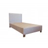 Pino Single Padded Double Bed with cushioning (HD-BD-020)