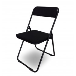 Folding Metal Chair With...