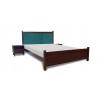 cushioned beds wooden upholstered padded king size double beds price with original images Lahore Pakistan