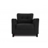 Dario Single Seater Sofa Set (HD-SS-006-1) Black