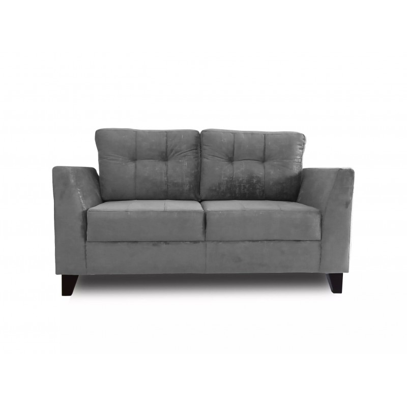 Two seater sofa design with prices in Lahore grey color