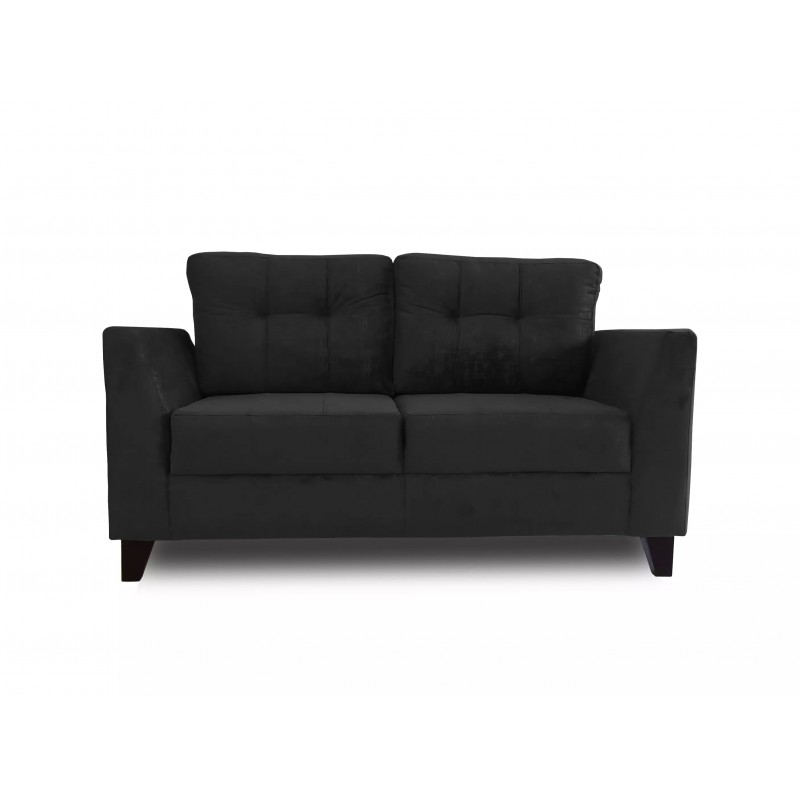 Dairo Two Seater Sofa (HD-SS-006-2) Black