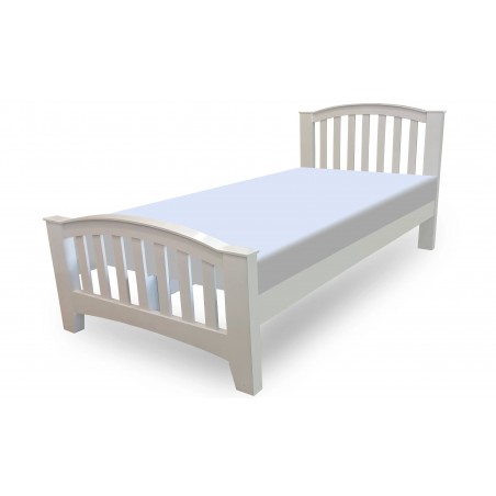 Pure white deco paint sing beds pure wooden price in Lahore best quality latest designs