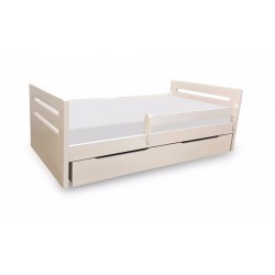 Pure white wooden Deco Paint single bed with storage for sale in Lahore at best price latest design