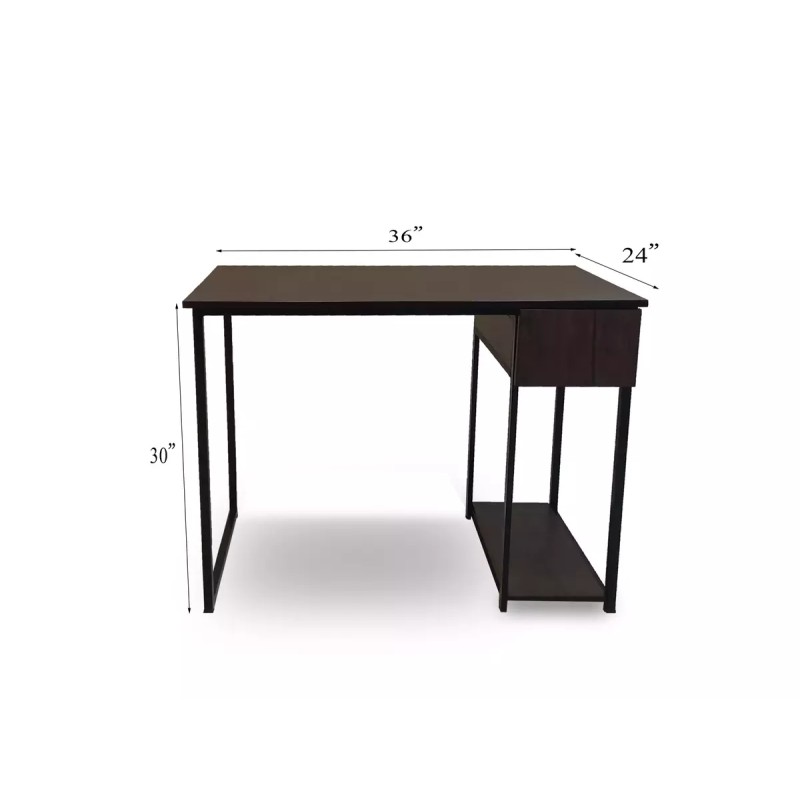 Small Computer Table with Drawer and CPU Shelf Home Design Lahore