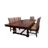 dining table and 8 chairs heavy duty big size dining set design with price for sale in lahore