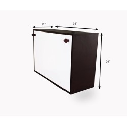 wall mounted computer table with book rack for sale in lahore