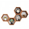 wall mounted shelves hexagon shape for sale in Lahore Pakistan
