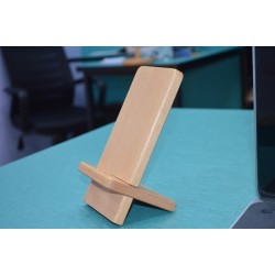Mobile Phone Stand - Pure Solid Wood buy online Lahore-Pakistan