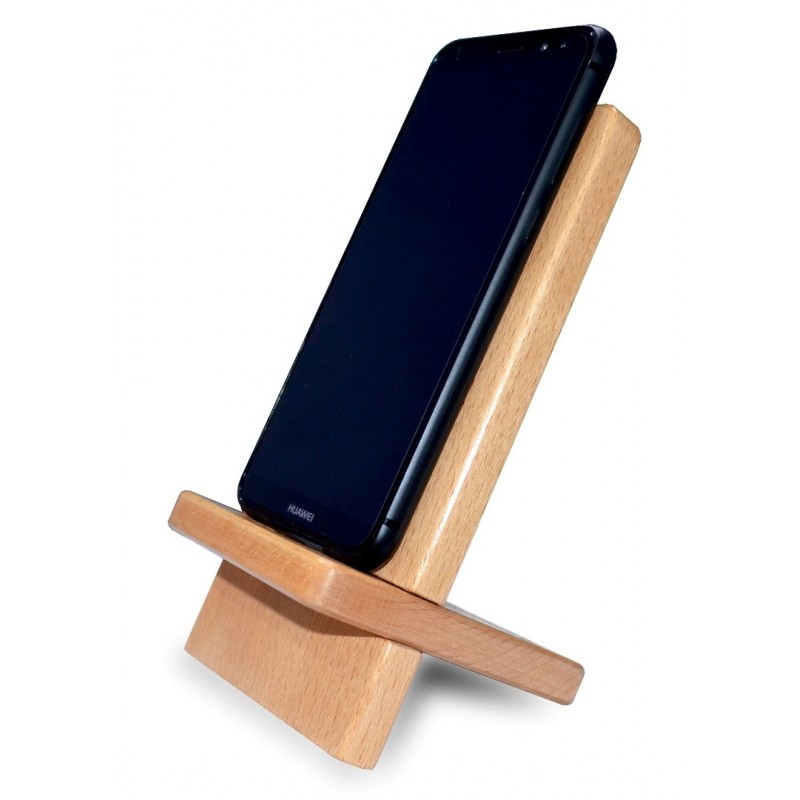 Mobile Phone Stand - Pure Solid Wood buy online Lahore-Pakistan