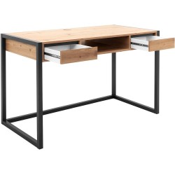Designer Computer Table with Metal Frame and Beech Top price for sale in lahore