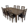 8 Persons Wooden Dining Table Set  Dark Brown at Best Price in Lahore Pakistan .8 seater dining table for sale in lahore 8 Persons Wooden Dining Table Set  Dark Brown at Best Price in Lahore Pakistan .8 seater dining table for sale in lahore
