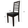6 Persons Wooden Dining Table Set  Dark Brown at Best Price in Lahore Pakistan .