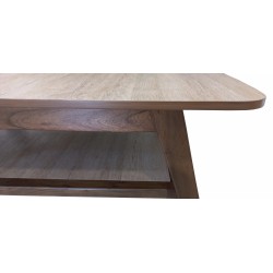 Wood center tables are available for sale in Lahore, Pakistan, at factory prices