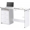 white study desk  computer table design with price for sale online in lahore pakistan