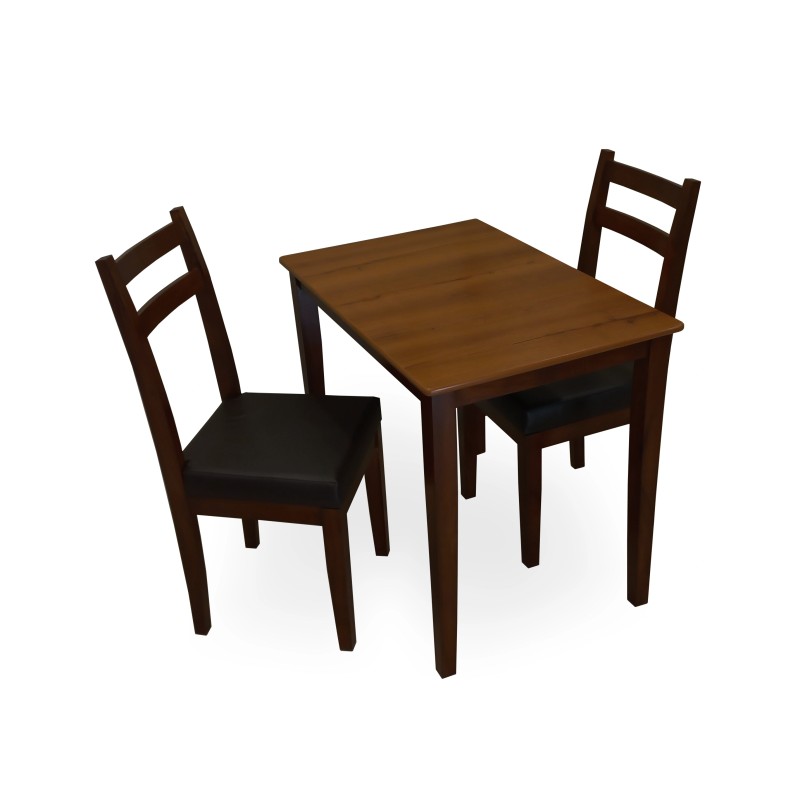 2 person dining set
2 chair dining table for sale in lahore pure wood dark brown 2 person dining set
2 chair dining table for sale in lahore pure wood dark brown