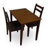 2 person dining set
2 chair dining table for sale in lahore pure wood dark brown