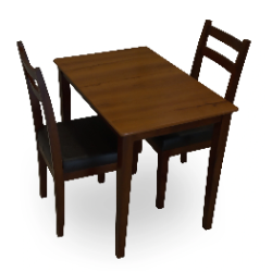 2 person dining set
2 chair dining table for sale in lahore pure wood dark brown