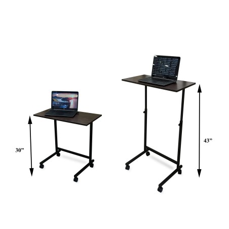 Movable and height adjustable computer table for laptop standing desk for sale in Pakistan at best price