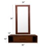 Modern Wall-Mounted Makeup Vanity Table with Mirror for Sale in Lahore, Pakistan at the Best Price